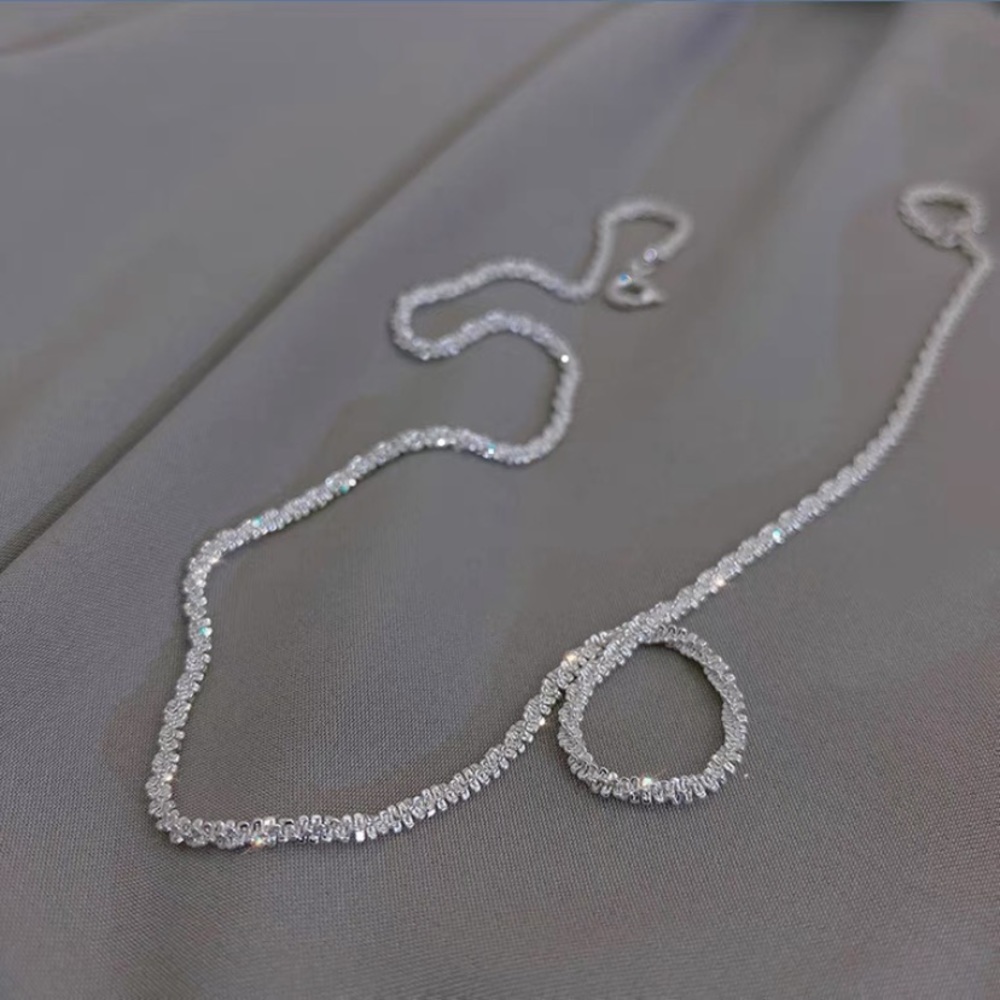Sparkling Stones Necklace Choker - Picture 11 of 11